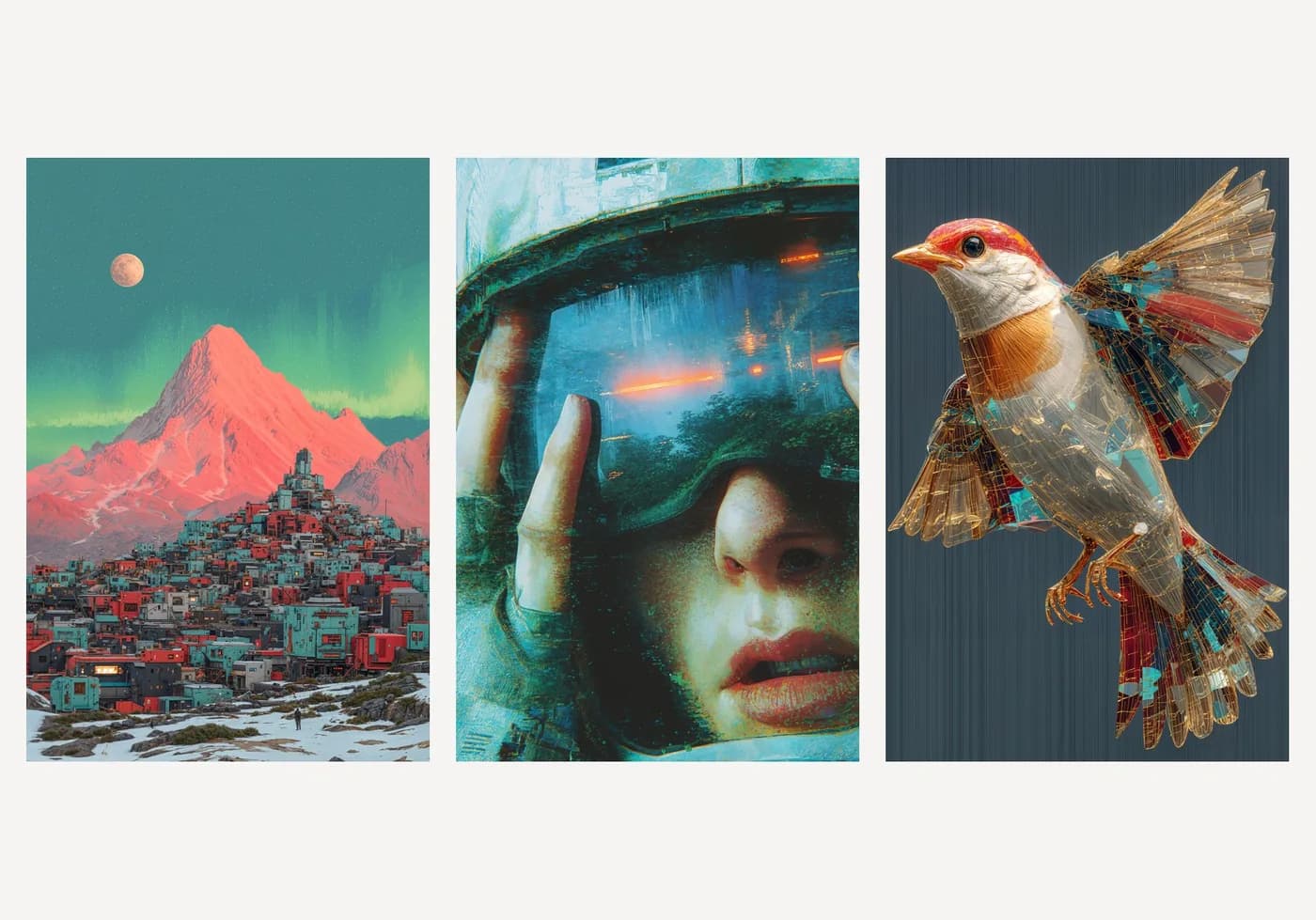 Sci-Fi Surreal — Set of 3